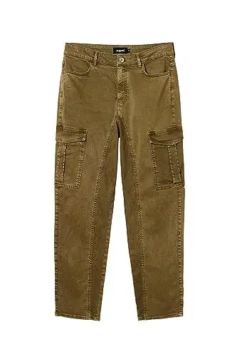 Produktbild: Desigual Men's 4092 KAKI Pant_Hank, Green, 38