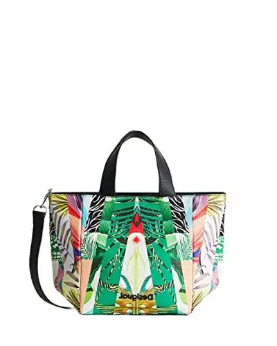 Produktbild: Desigual Womens BOLS_Virtual PINK VALDIVIA Shopping Bag, Green