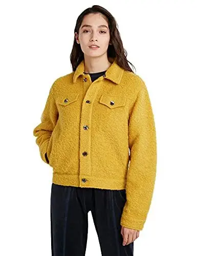 Produktbild: Desigual Womens CHAQ_VILAFRANCA Jacket, Yellow, L