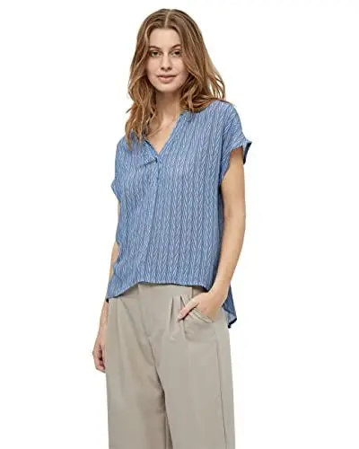 Produktbild: DESIRES DamenJudi Top, Faded Denim Pr, M