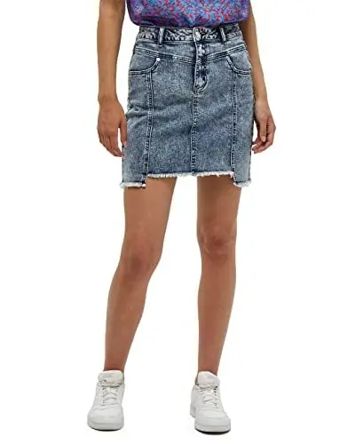 Produktbild: Desires ,Women's ,Janisa Denim Skirt, 9465 BLUE ACID WASH ,S