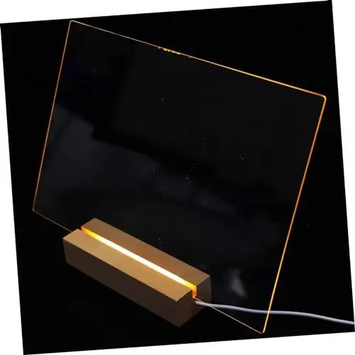 Produktbild: Desktop Message Board kinder schreibtafel schreib tablet kinder Schreibtafel für Erinnerungen tischtafel whiteboards Haftnotiz Acryl kleine Tafel Notiztafel Büro Nachrichtentafel