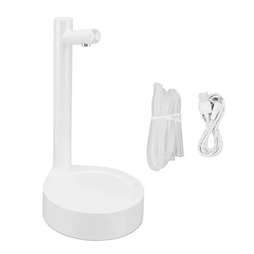 Produktbild: Desktop Wasserspender, kabellose Wasserspenderpumpe, Abnehmbarer automatischer Wasserspender, tragbare Wasserpumpe, Wasserspender für Zuhause, Küche, Büro (Weiß)