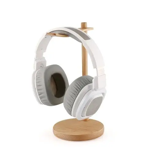 Produktbild: ciciglow Kopfhörerständer, Birken-Headset-Aufhänger, PC-Gaming-Headset-Display-Halter für Hearts für ATH für Senheiser für Gradolabs für für Westone-Kopfhörer