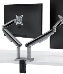 Produktbild: Desktronic Doppelte Monitor Halterung, Bis zu 34