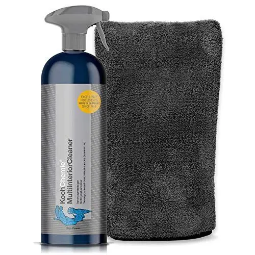 Produktbild: detailmate Innenraumreiniger Set: Koch Chemie Multi Interior Cleaner 750ml + detailmate Mikrofaser Präzisionshandschuh 1000GSM