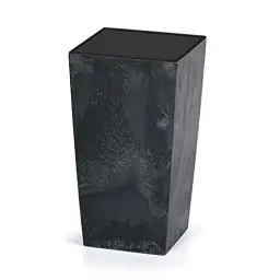 Produktbild: Deuba® Blumentopf 49L 61x32,5x31,5cm Betonoptik Inkl. Einlegeboden Indoor Outdoor Blumenkasten Pflanzkübel Anthrazit