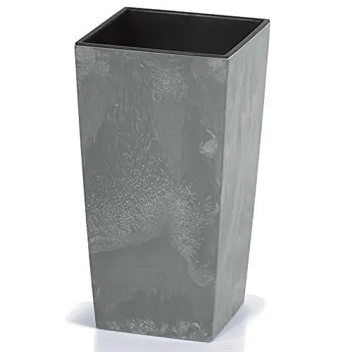Produktbild: Deuba® Blumentopf 91L 75x40x40 cm Betonoptik Inkl. Einlegeboden Indoor Outdoor Blumenkasten Pflanzkübel Grau