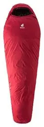 Produktbild: deuter Orbit -5° SL Damen Kunstfaser Schlafsack, cranberry-aubergine, Zip left