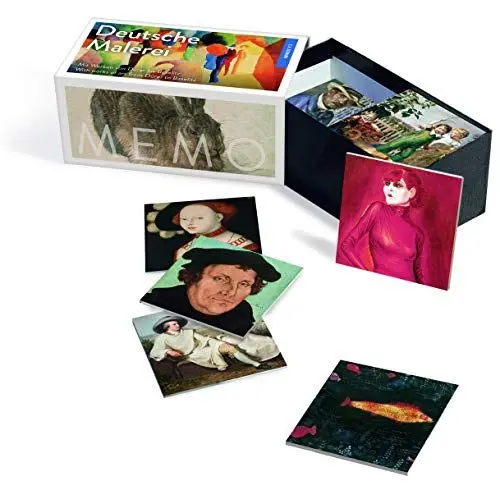 Produktbild: Deutsche Malerei | German Painting. Memo: Mit 36 Werken von Dürer bis Baselitz | Matching Game with 36 works of art from Dürer to Baselitz