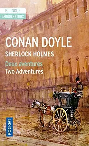 Produktbild: Deux aventures of Sherlock Holmes: Bande mouchetee + Trois etudiants