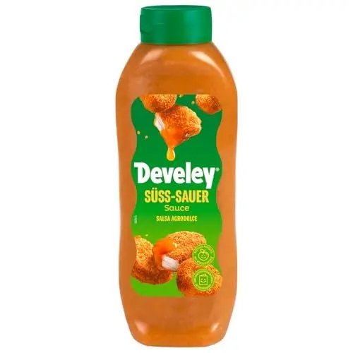 Produktbild: Develey Süßsauer Sauce 875 ml Plastikflasche