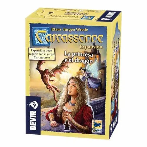 Produktbild: Devir - Die Prinzessin und der Drache, Brettspiel (BGCARPRI)