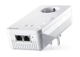 Produktbild: Devolo 8705 WiFi Repeater+ AC - Dual-WLAN-Verstärker mit Steckdose (kompatibel mit allen Routern, 1200 Mbit/s, 2 x LAN-Ports, Ap-Modus, Zugangspunkt), Weiß