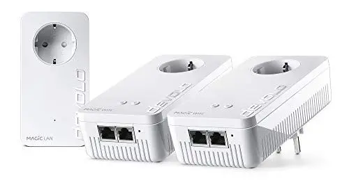 Produktbild: Devolo Magic 2 WiFi Next Multiroom Kit 8632 Powerline WLAN Multiroom Starter Kit 2400MBit/s