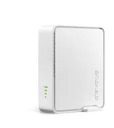 Produktbild: devolo WiFi 6 Repeater 5400, WLAN Repeater, bis zu 5.400 Mbit/s, Mesh WLAN Verstärker, Access Point, WiFi Extender, 2x Gigabit LAN Anschluss, weiß