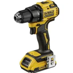 Produktbild: Dewalt 18V XR 2-Gang Akku-Bohrschrauber DCD708D2T (bürstenloses Vollmetall-Getriebe, 13 Mm Vollmetall-Schnellspann-Bohrfutter, LED-Arbeitslicht, Inkl. 2x Akkus, Ladegerät, Gürtelclip, T Stak Box)