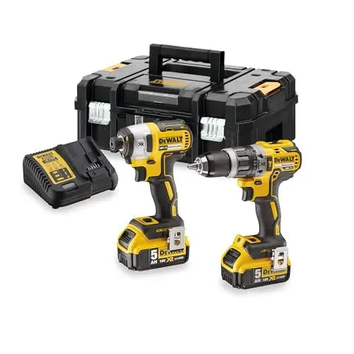 Produktbild: Dewalt DCK266P2T Schlagbohrer-/ Set, 2x 5,0Ah