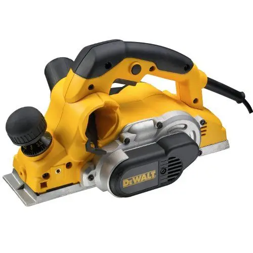 Produktbild: Dewalt Hobel (82 mm) D26500K (1.050 Watt, Hobelbreite 82 mm, ø-Messerwelle 64 mm, max. Spantiefe 4 mm, max. Falztiefe 25 mm, Hobeltiefe in 1/10 mm Schritten einstellbar, plangefräste Hobelsohle)