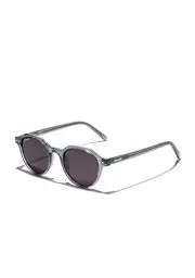 Produktbild: D.Franklin Sunglasses Unisex-Sonnenbrille mit UV-Schutzgläsern, Modell ultra-light-s-round, Sonnenbrille für Damen und Herren, Grau 07, Estándar
