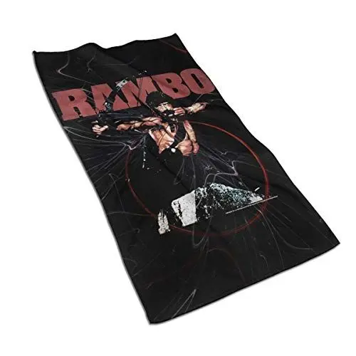 Produktbild: DHGER Hwxzviodfjg John J. Rambo Strandtuch Schnelltrocknende Handtücher Superweiches Leichtgewicht (27.515.7in)