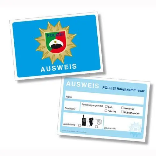 Produktbild: DH-Konzept Dienstausweis Polizei