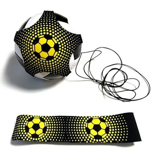 Produktbild: DHSWNNG Fußball Kick Trainer Solo, 5 Claw Cloth Fussballtrainer mit Schnur Verstellbarer Fußballtrainingsgürtel Fussball Trainingszubehör für Kinder Jugend Erwachsener