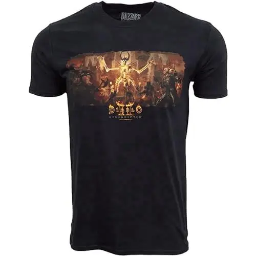 Produktbild: Diablo Ii Resurrected Drawn to Hatred Game Men T Shirt Size M