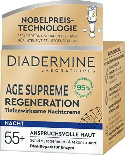 Produktbild: DIADERMINE AGE SUPREME Regeneration Nachtpflege Tiefenwirksame Nachtcreme, 50 ml