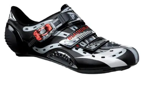 Produktbild: Diadora 8423 Rennradschuh Temaracer Fibra, Größe 41, schwarz/cromo