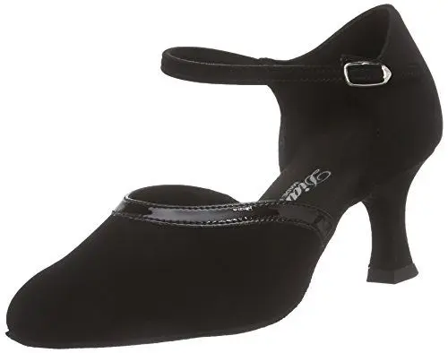 Produktbild: Diamant 049-106-106 Damen Tanzschuhe - Standard & Latein, Schwarz (Schwarz), 44 EU (9.5 Damen UK)