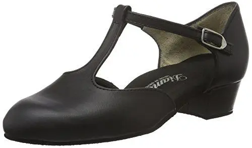 Produktbild: Diamant Damen Tanzschuhe 053-029-034 Standard & Latein, Schwarz (Schwarz), 42 EU(8 UK)