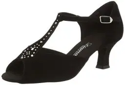 Produktbild: Diamant Damen Tanzschuhe - Standard & Latein 010-064-101 - Schwarz (Schwarz) , 34