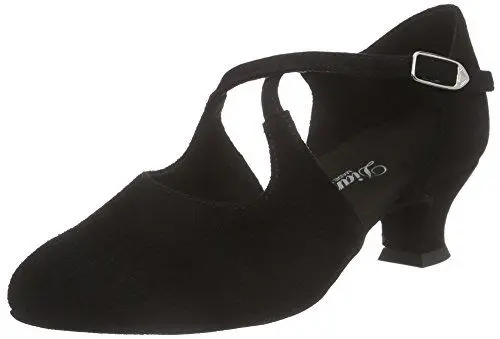 Produktbild: Diamant Diamant Damen Tanzschuhe 052-112-001, Damen Tanzschuhe Standard & Latein, Schwarz (Schwarz), 38 2/3 EU (5.5 UK)