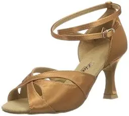 Produktbild: Diamant Mädchen Damen Tanzschuhe 141-087-379 Standard & Latein, Braun (Dark Tan)