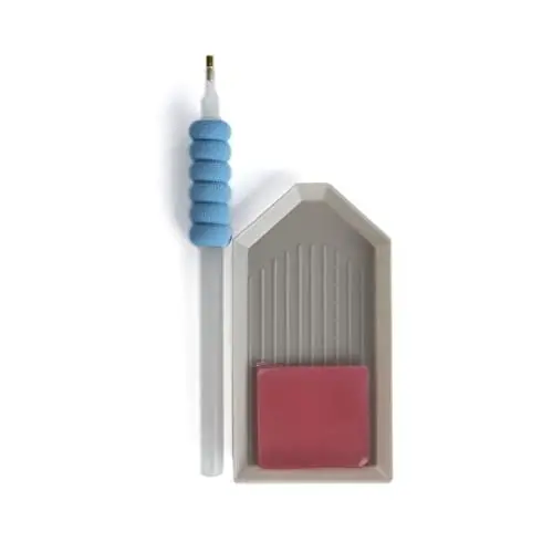 Produktbild: Diamond Dotz DDA-077 Zubeh?rset, 3 teilig mit Stift inklusive Abrutschhilfe, Schale und Wachsbeh?lter, Zubeh?r f?r Diamond Painting