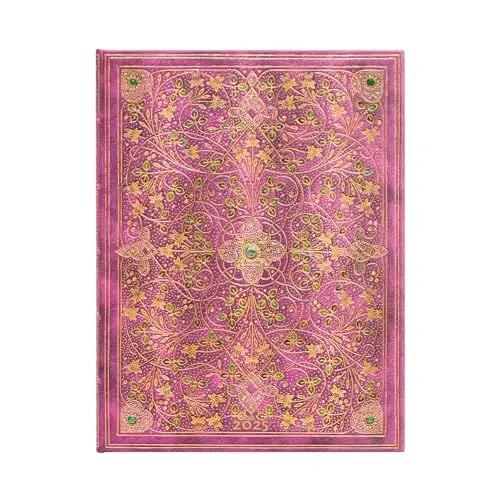 Produktbild: Paperblanks 12-Monatskalender 2025, Diamantenes Thronjubiläum, Ultra, Verso, Elastikband-Verschluss