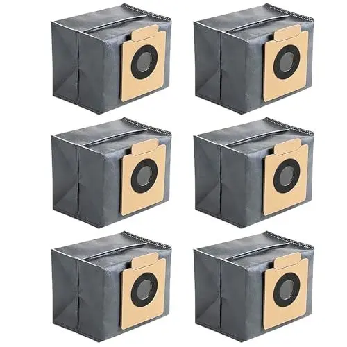 Produktbild: DianSung 6 Stück Staubsaugerbeutel für Eufy Clean X8 Pro, X10 Pro Omni Staubsauger Zubehör set, Grosse Kapazität Staubbeutel Ersatzteile