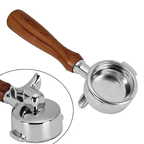 Produktbild: DIBTSA Siebträger-Doppelauslauf, 2 Ohren, kompatibel mit E61 Gruppenkopf Espressomaschinen-Zubehör