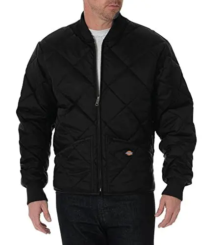 Produktbild: Dickies, Herren, Diamantgesteppte Jacke, Schwarz, XXL
