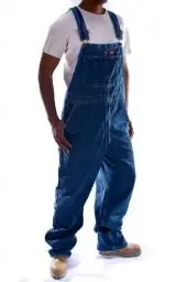 Produktbild: Dickies, Herren, Dickies Denim-Latzhose in Washed-Optik, STONEWASHED INDIGOBLAU, 36W / 30L