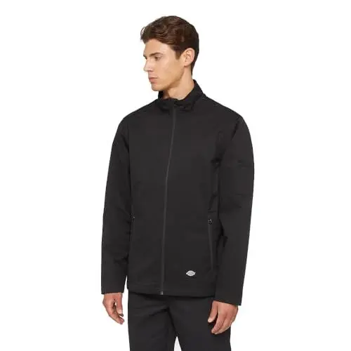 Produktbild: Dickies, Herren, Dickies Softshelljacke mit durchgehendem Reißverschluss, Schwarz, XL