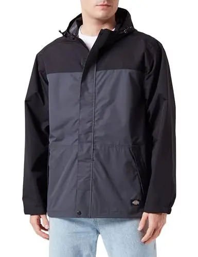 Produktbild: Dickies, Herren, Dickies Wasserdichte Regenjacke, Holzkohle, L