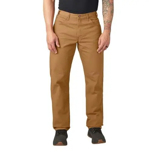 Produktbild: Dickies Herren Rlxdfit Duck Jeans, Braun (Rinsed Brown Rbd), 34W / 32L