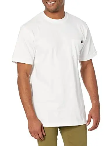 Produktbild: Dickies, Herren, T-Shirt mit Tasche im legeren Stil, White, XL