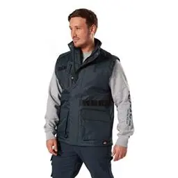 Produktbild: Dickies - Outerwear for Men, Waterproof Utility Bodywarmer, Action Flex Technology, Navy Blue, M