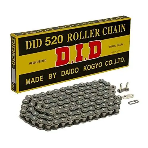 Produktbild: DID Kette 520 DID, 108 Glieder (Standard), offen mit Clipschloss