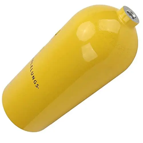 Produktbild: DIDEEP Tauchflasche mit 3 L Fassungsvermögen, Kleine Sauerstoffflasche Wasserrettungstauchen, Besichtigungen, Ersatzluftquelle (Typ 2)