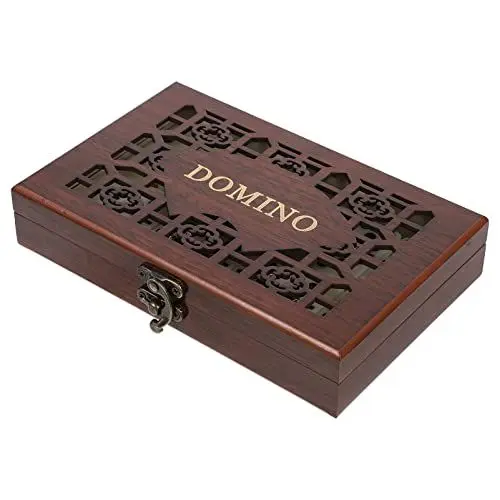 Produktbild: Didiseaon 1 Set Set Dominosteine Mahjong-Spiel Domino-Blöcke Spielzeug Klassische Brettspiele Kinderspielzeug Kinderspielzeug -Tischspiel Blöcke Männer Rennfliesen