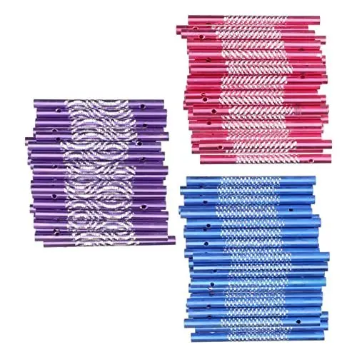 Produktbild: Didiseaon Wind Chime Tubes Aluminium Wind Chime Rohre DIY Wind Chimes Kits für Die Herstellung von Handwerksvorräten (90Pcs)
